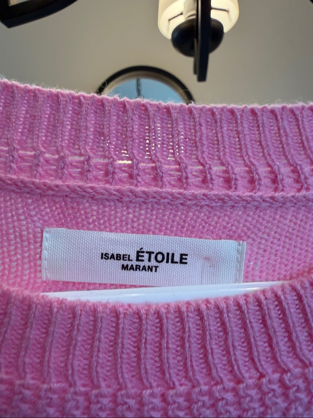 Isabel MARANT Pink sweater . Size Small . Excellent Condition - Picture 3 of 6